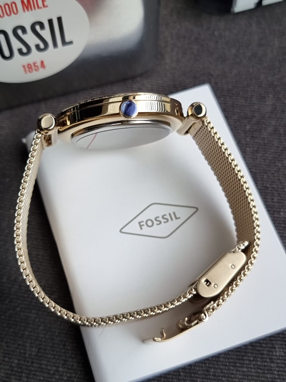 Fossil Tillie Quartz Crystal Pink Dial Women's Watch – BQ3777 - Image 3