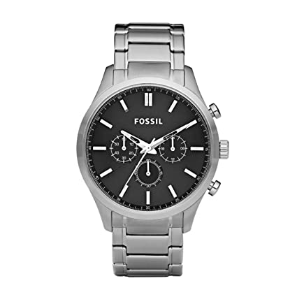 Fossil Women’s Quartz Stainless Steel Black Dial 40mm Watch BQ1748