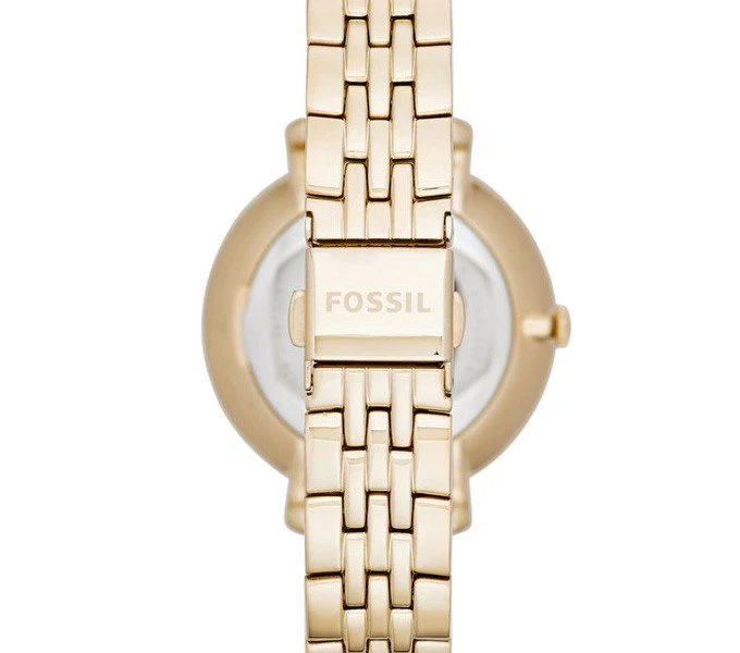 Fossil Women’s Quartz Stainless Steel Gold Dial 36mm Watch ES3434 - Image 3
