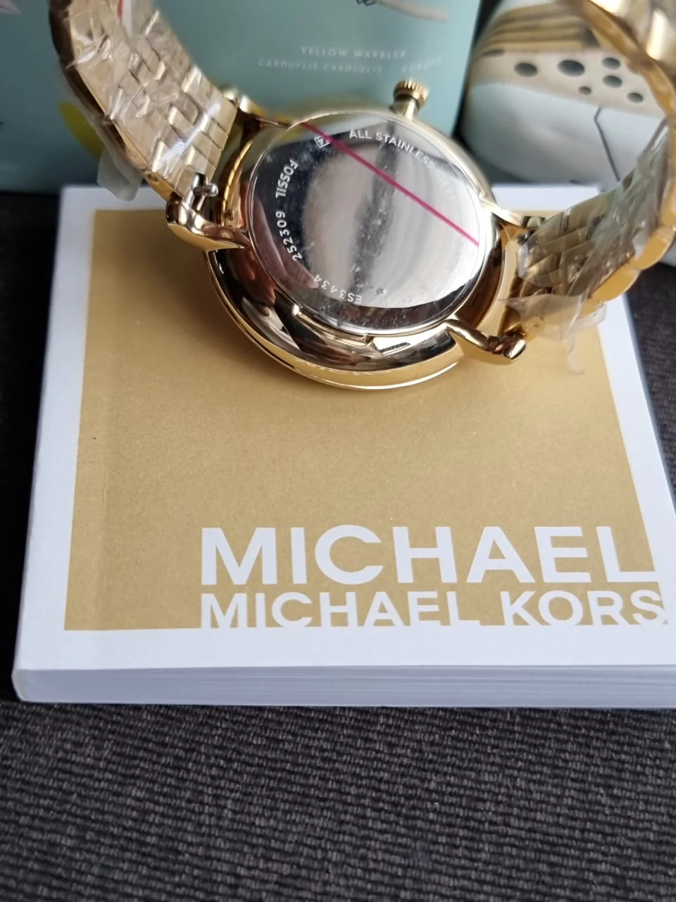 Fossil Women’s Quartz Stainless Steel Gold Dial 36mm Watch ES3434 - Image 7