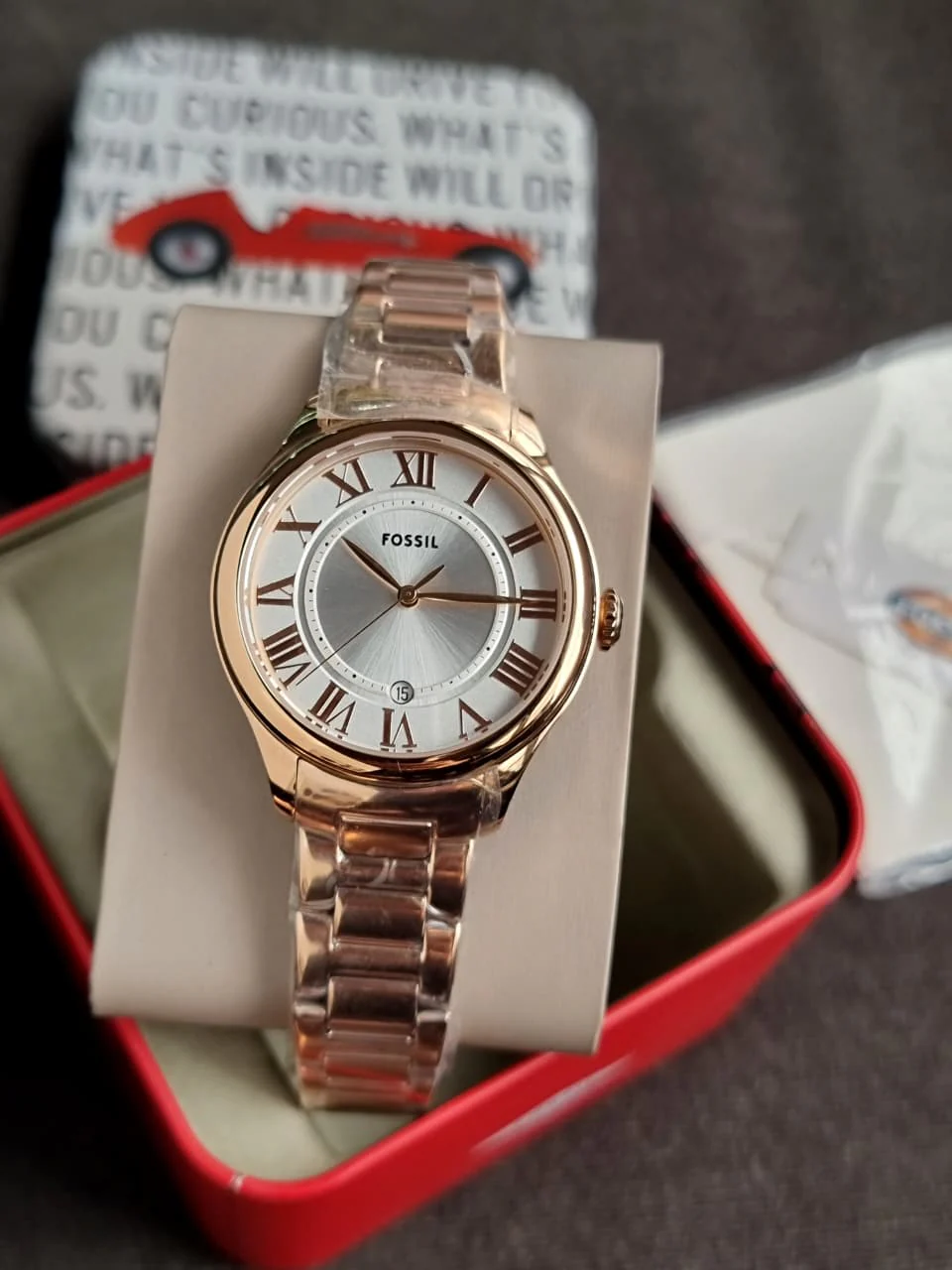 Fossil Women's Gilmore Three-Hand Date ES5394 (WITHOUT TAG)