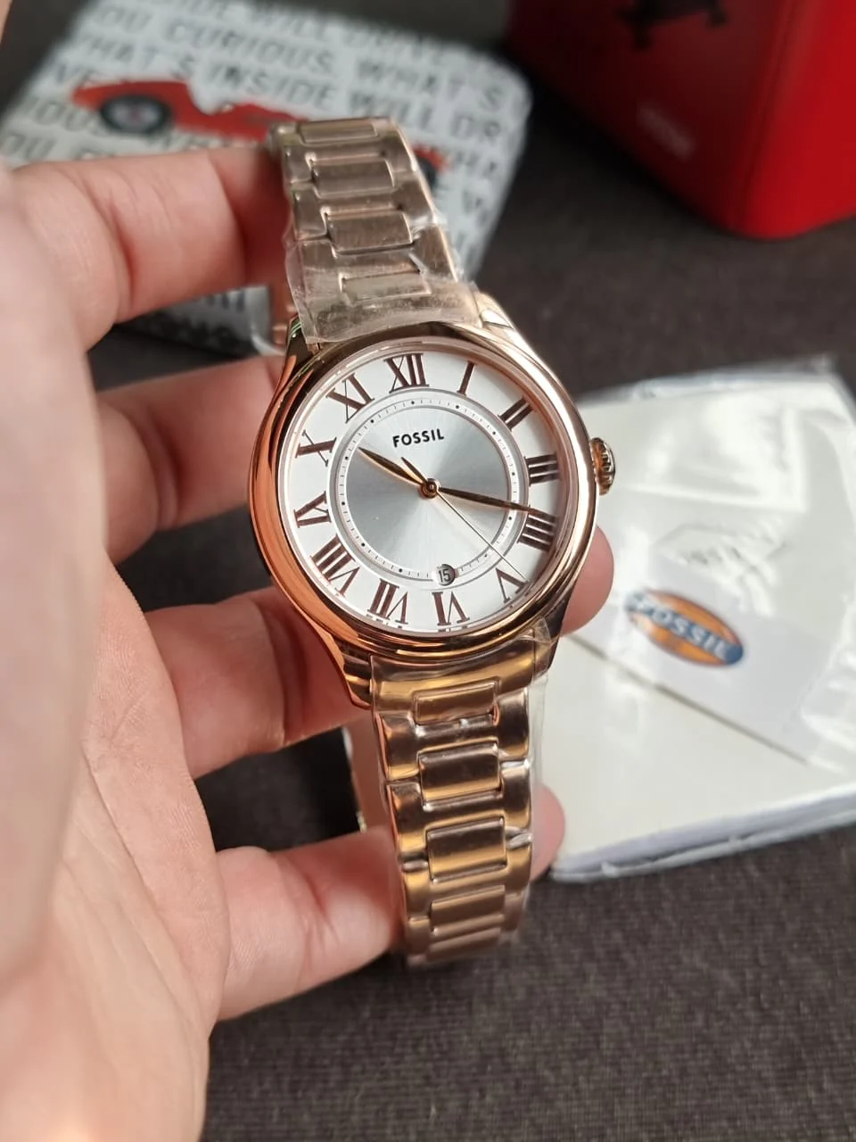 Fossil Women's Gilmore Three-Hand Date ES5394 (WITHOUT TAG) - Image 4