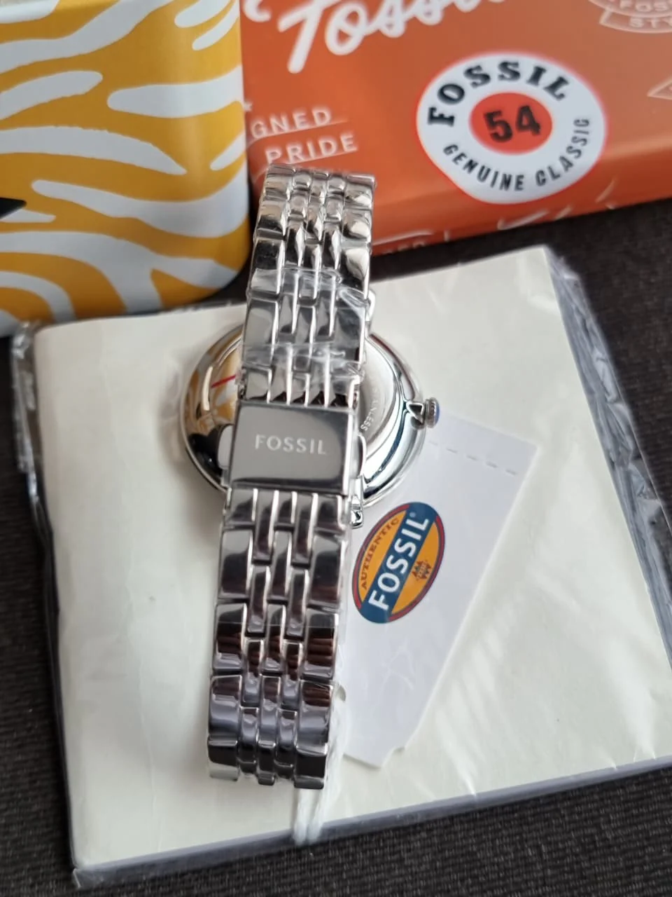 Fossil Women's Jacqueline Quartz Stainless Steel Dress Watch - Image 5