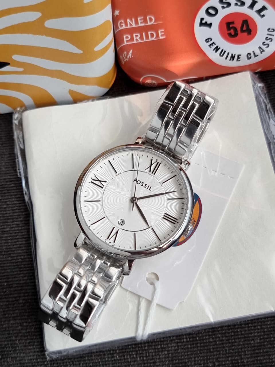 Fossil Women's Jacqueline Quartz Stainless Steel Dress Watch - Image 8