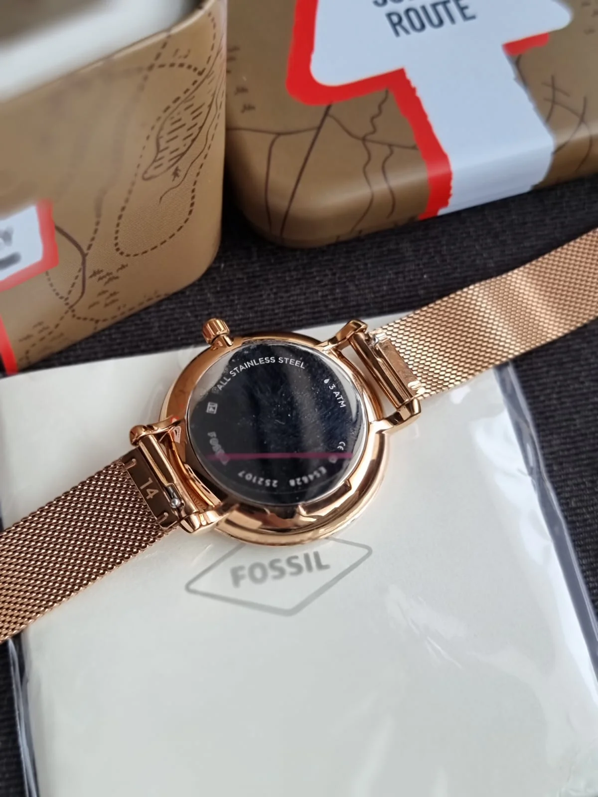 Fossil Women's Jacqueline Quartz Stainless Steel Three-Hand Watch - Image 7