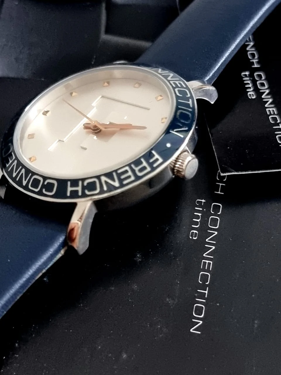 FRENCH CONNECTION WHITE DIAL LEATHER STRAP FC1212U - Image 8