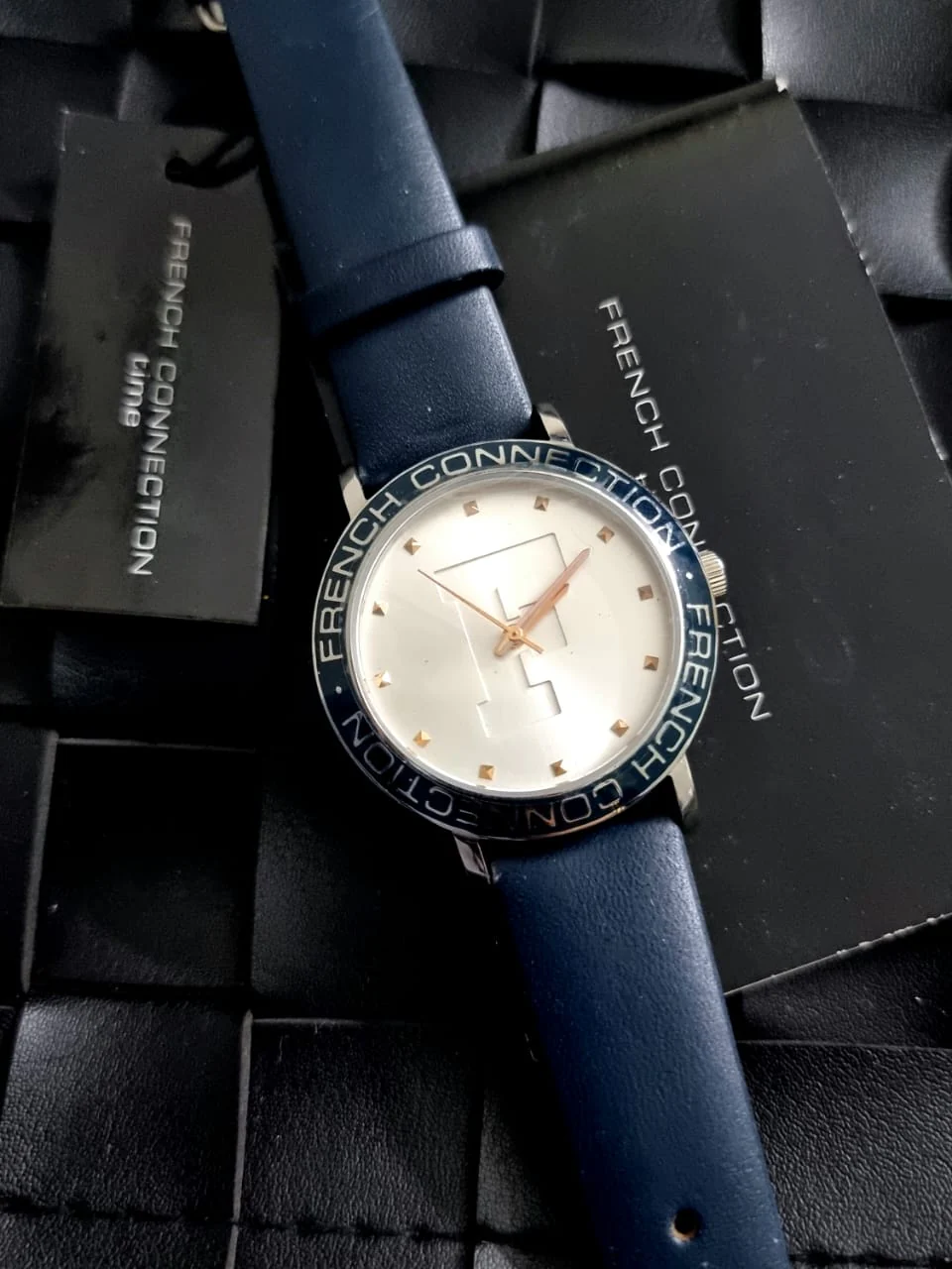 FRENCH CONNECTION WHITE DIAL LEATHER STRAP FC1212U - Image 9