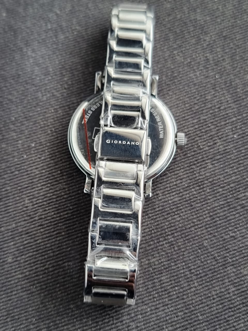 Giordano Ladies Watch Orange Dial 35mm Watch - Image 4
