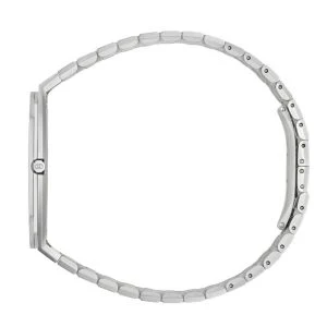 Gucci Unisex Swiss Made Quartz Silver Stainless Steel Blue Dial 38mm Watch YA163408 - Image 3