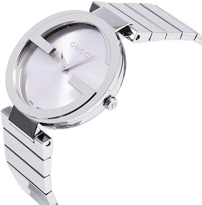 Gucci Women's Silver Dial Stainless Steel Band Watch [YA133308] - Image 2