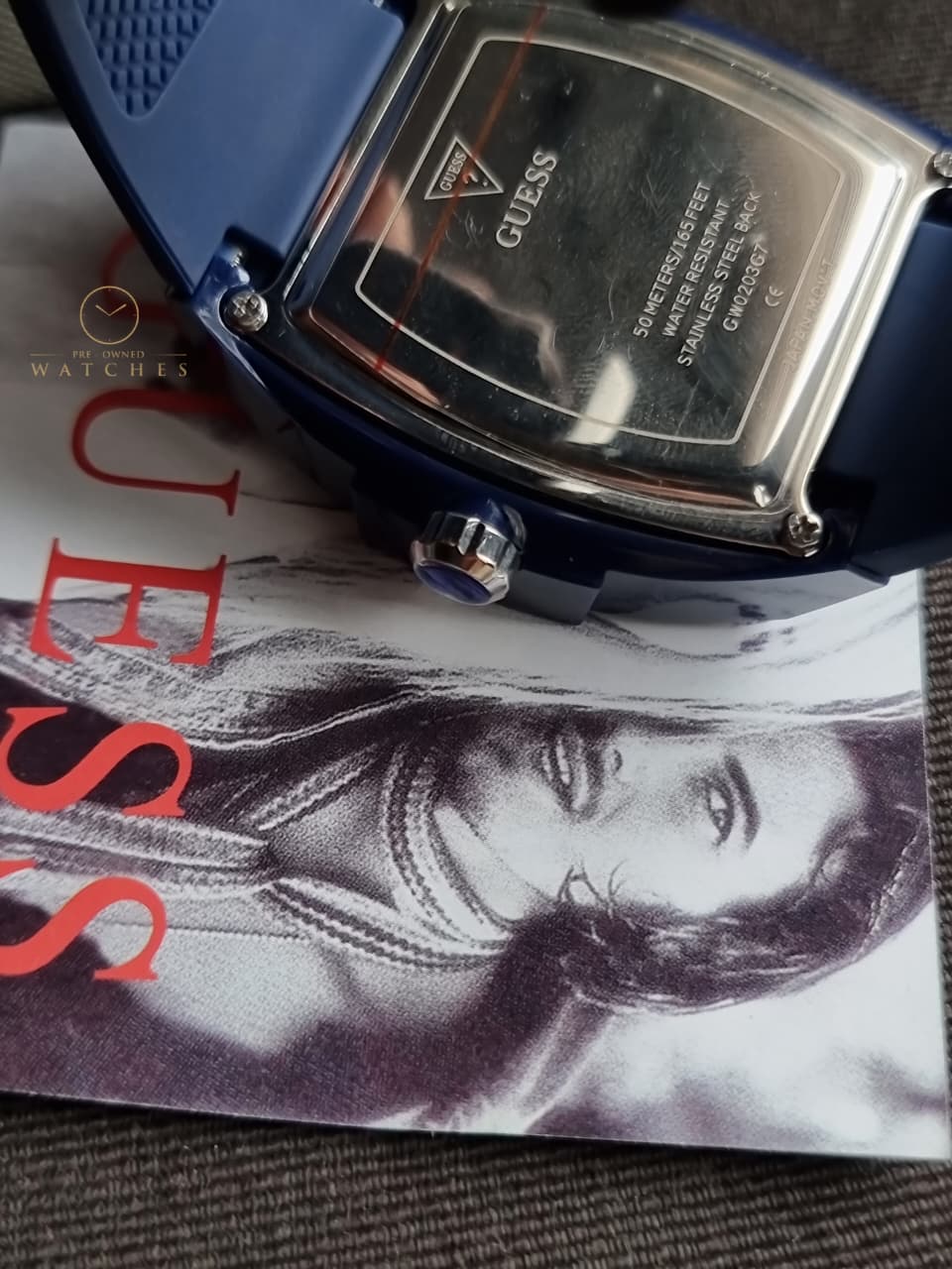 GUESS Analog Blue Dial Men's Watch-GW0203G7 - Image 11