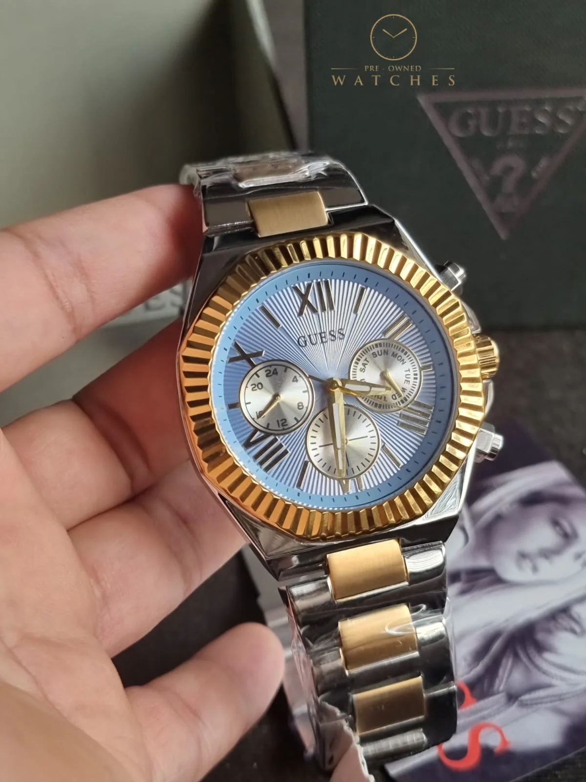 GUESS Equity Men's Stainless Steel Watch GUESS GW0703G3 - Image 8