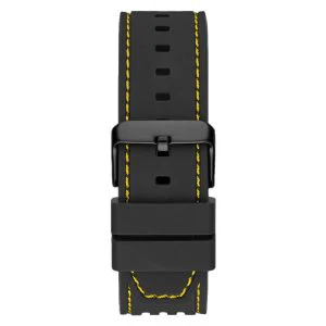 Guess Men’s Quartz Black Silicone Strap Black Dial 42mm Watch GW0499G2 - Image 3