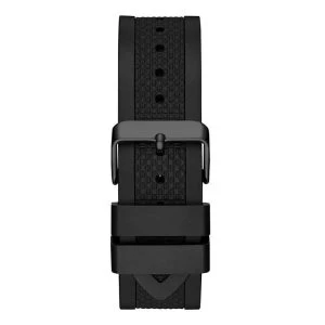 Guess Men’s Quartz Black Silicone Strap Black Dial 45mm Watch W1168G3 - Image 3