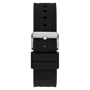 Guess Men’s Quartz Black Silicone Strap Black Dial 46mm Watch GW0583G1 - Image 3
