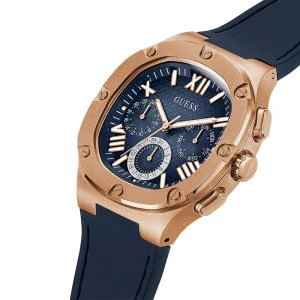 Guess Men’s Quartz Blue Silicone Strap Blue Dial 42mm Watch GW0571G2 - Image 2