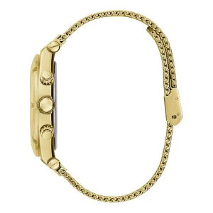 Guess Men’s Quartz Gold Stainless Steel Black Dial 44mm Watch GW0582G2 - Image 2