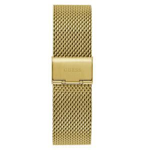 Guess Men’s Quartz Gold Stainless Steel Black Dial 44mm Watch GW0582G2 - Image 3