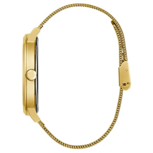Guess Men’s Quartz Gold Stainless Steel Gold Dial 44mm Watch GW0502G1 - Image 2