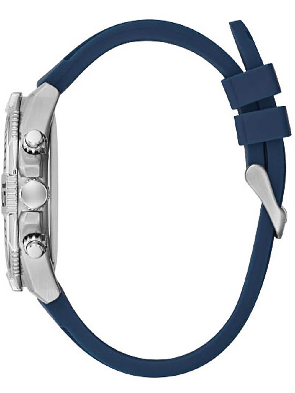 Guess Men’s Quartz Silicone Strap Blue Dial 45mm Watch GW0211G1 - Image 3