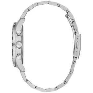 Guess Men’s Quartz Silver Stainless Steel Black Dial 43mm Watch GW0056G1 - Image 2