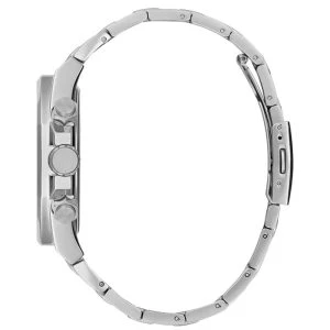 Guess Men’s Quartz Silver Stainless Steel Sky Blue Dial 46mm Watch GW0489G3 - Image 2