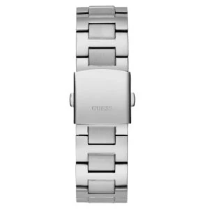 Guess Men’s Quartz Silver Stainless Steel Sky Blue Dial 46mm Watch GW0489G3 - Image 3