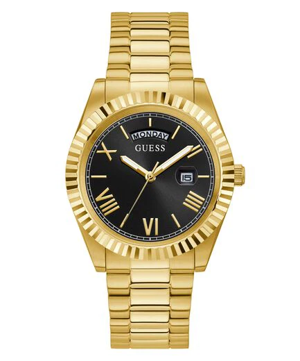 Guess Men’s Quartz Stainless Steel Black Dial 42mm Watch GW0265G3