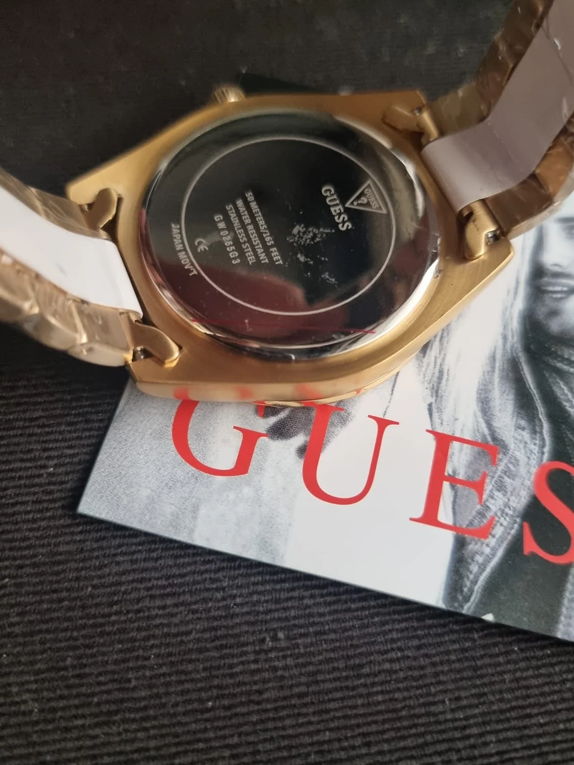 Guess Men’s Quartz Stainless Steel Black Dial 42mm Watch GW0265G3 - Image 6
