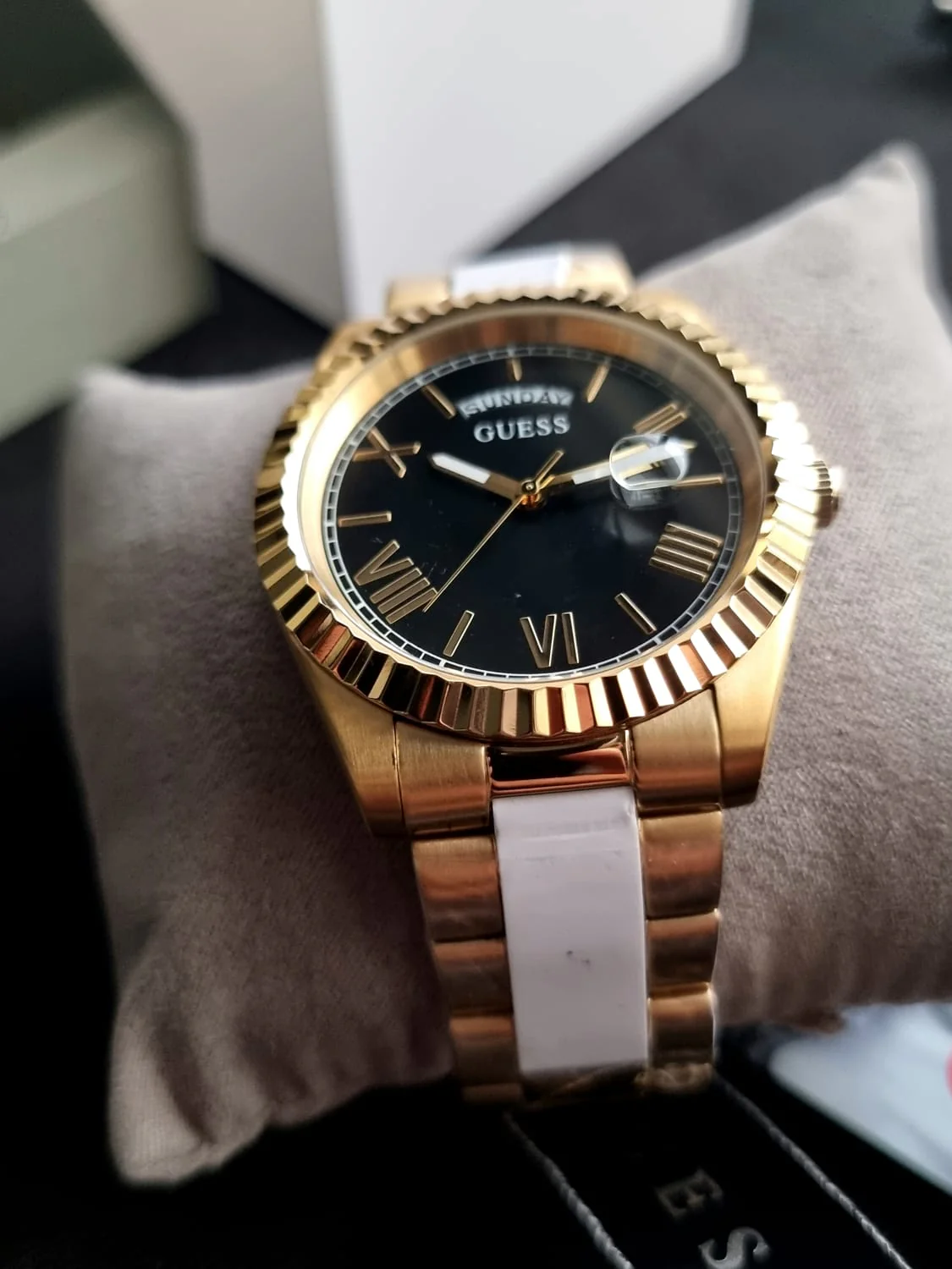 Guess Men’s Quartz Stainless Steel Black Dial 42mm Watch GW0265G3 - Image 8