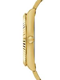 Guess Men’s Quartz Stainless Steel Gold Dial 42mm Watch GW0265G2 - Image 2