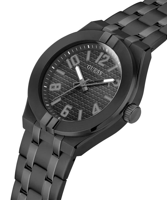GUESS Mens Black Analog Watch - Image 3