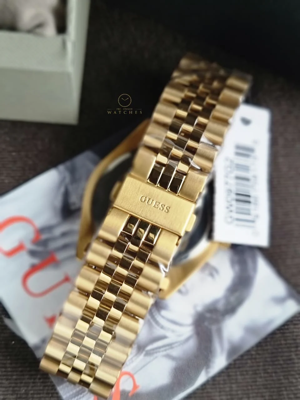 Guess Men's Wristwatch Jaden GW0977G2 Stainless Steel Gold - Image 3