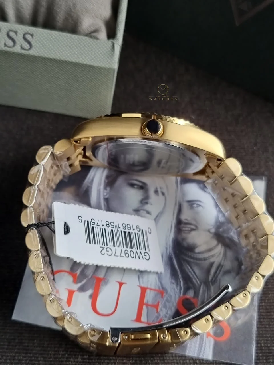 Guess Men's Wristwatch Jaden GW0977G2 Stainless Steel Gold - Image 4