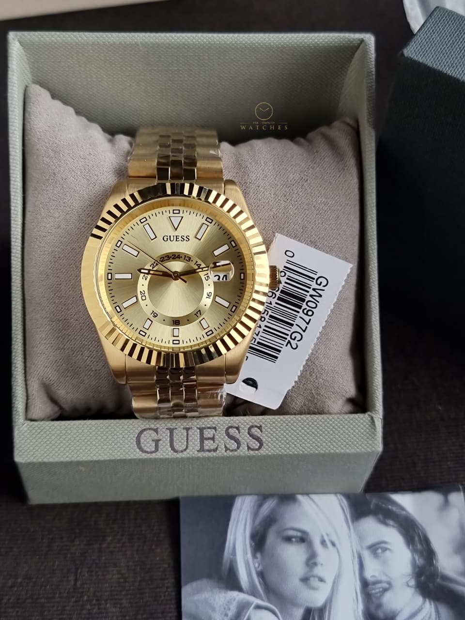 Guess Men's Wristwatch Jaden GW0977G2 Stainless Steel Gold - Image 5
