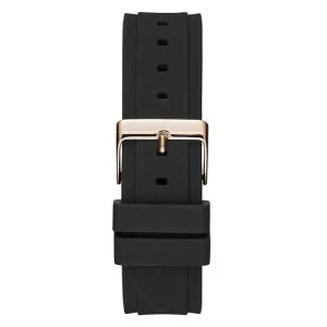Guess Women’s Quartz Black Silicone Strap Black Dial 39mm Watch W1094L6 - Image 3