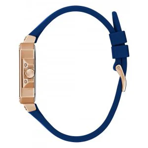 Guess Women’s Quartz Blue Silicone Strap Blue Dial 34mm Watch GW0618L2 - Image 2