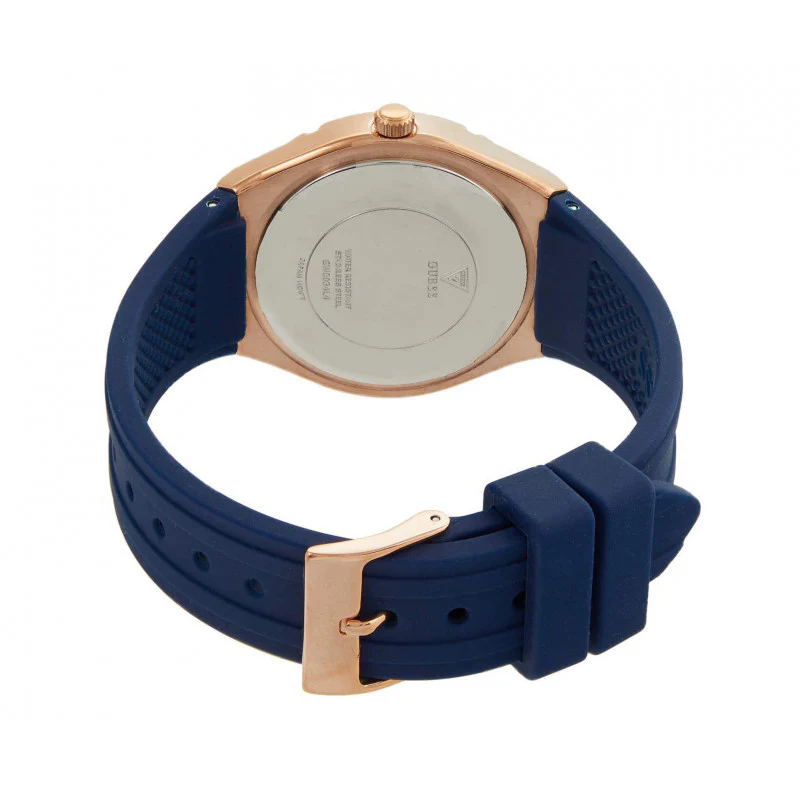 Guess Women’s Quartz Silicone Strap Blue Dial 36mm Watch GW0034L4 - Image 2