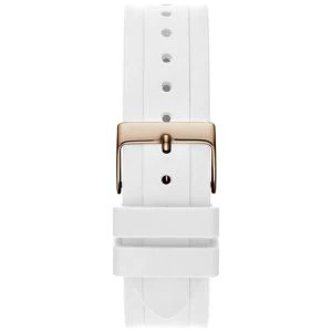 Guess Women’s Quartz White Silicone Strap White Dial 36mm Watch GW0257L2 - Image 3