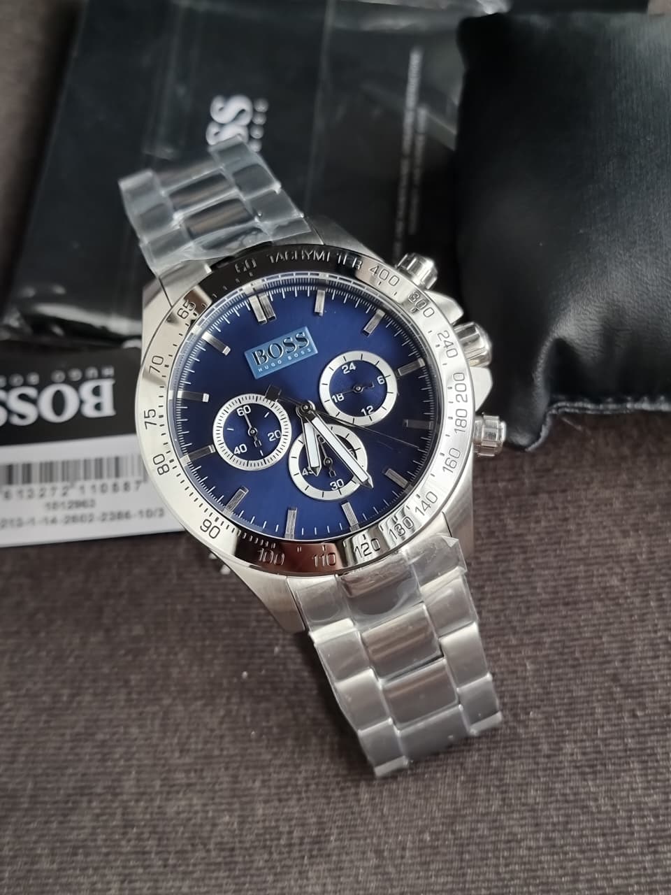 HUGO BOSS Ikon Stainless Steel Chronograph Men's Watch HB1512963 - Image 10