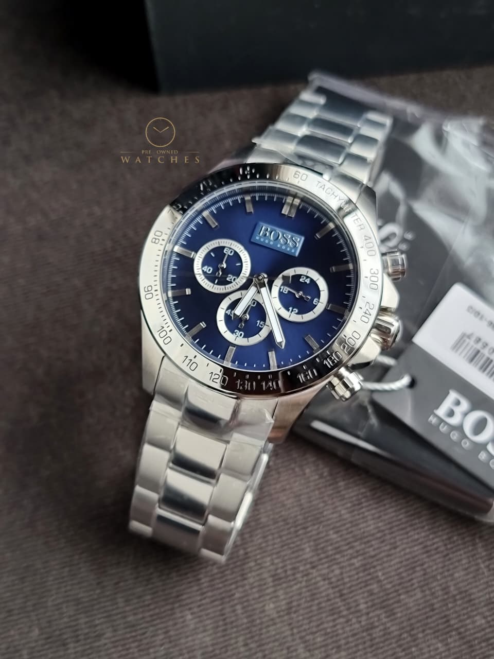 HUGO BOSS Ikon Stainless Steel Chronograph Men's Watch HB1512963 - Image 2