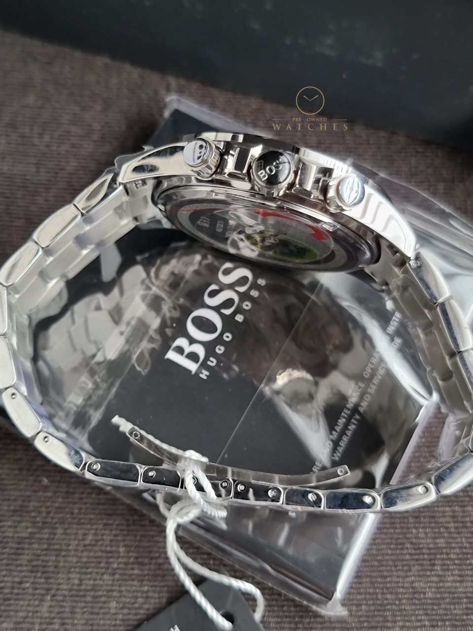 HUGO BOSS Ikon Stainless Steel Chronograph Men's Watch HB1512963 - Image 3