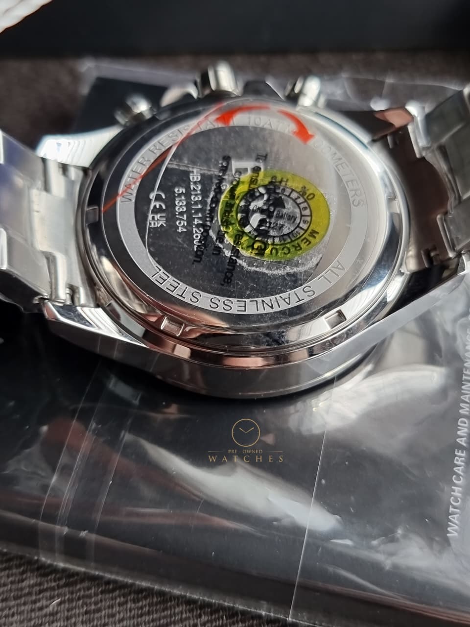 HUGO BOSS Ikon Stainless Steel Chronograph Men's Watch HB1512963 - Image 4