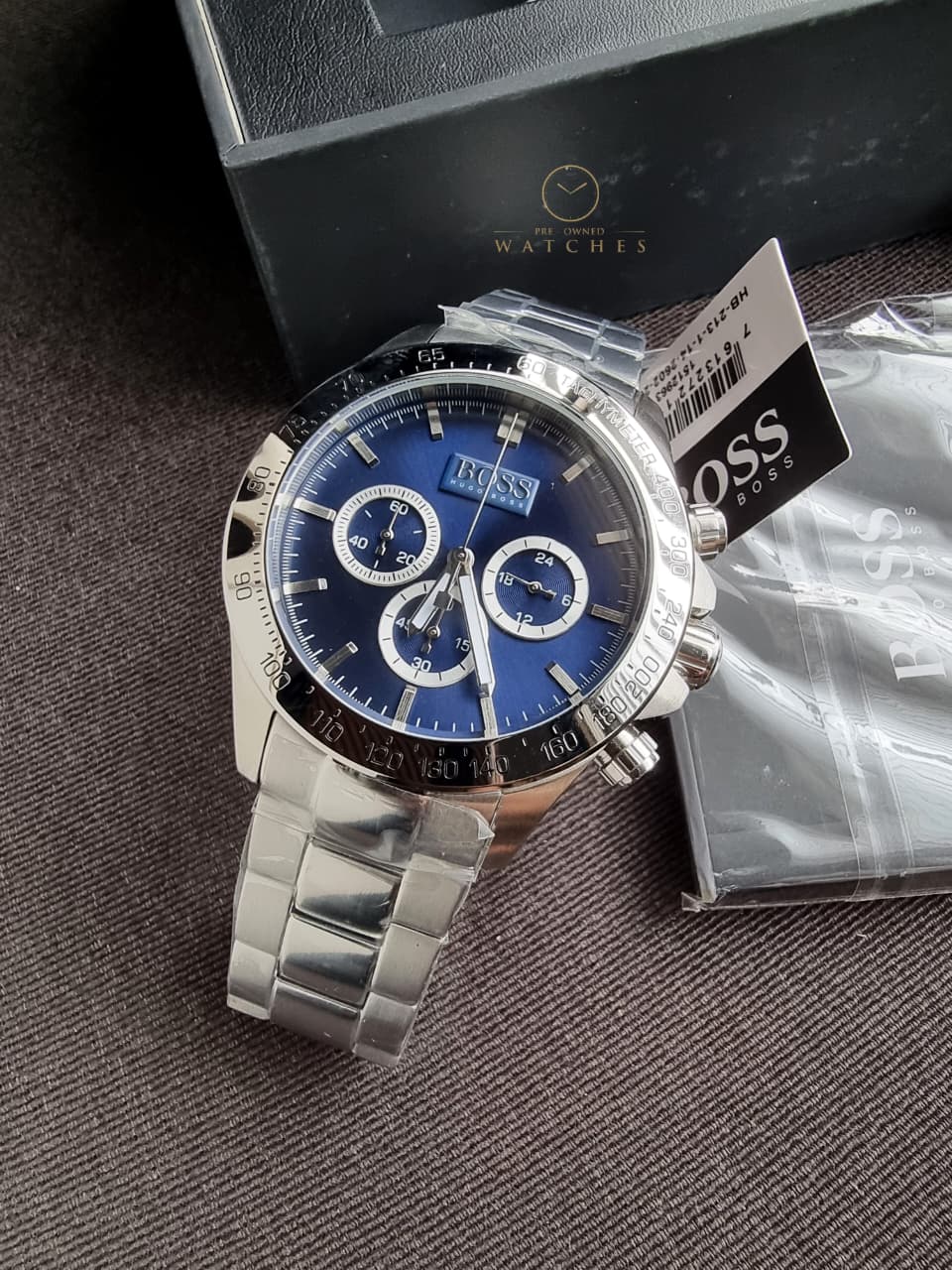 HUGO BOSS Ikon Stainless Steel Chronograph Men's Watch HB1512963 - Image 5