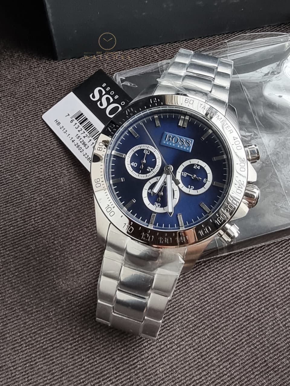 HUGO BOSS Ikon Stainless Steel Chronograph Men's Watch HB1512963 - Image 6