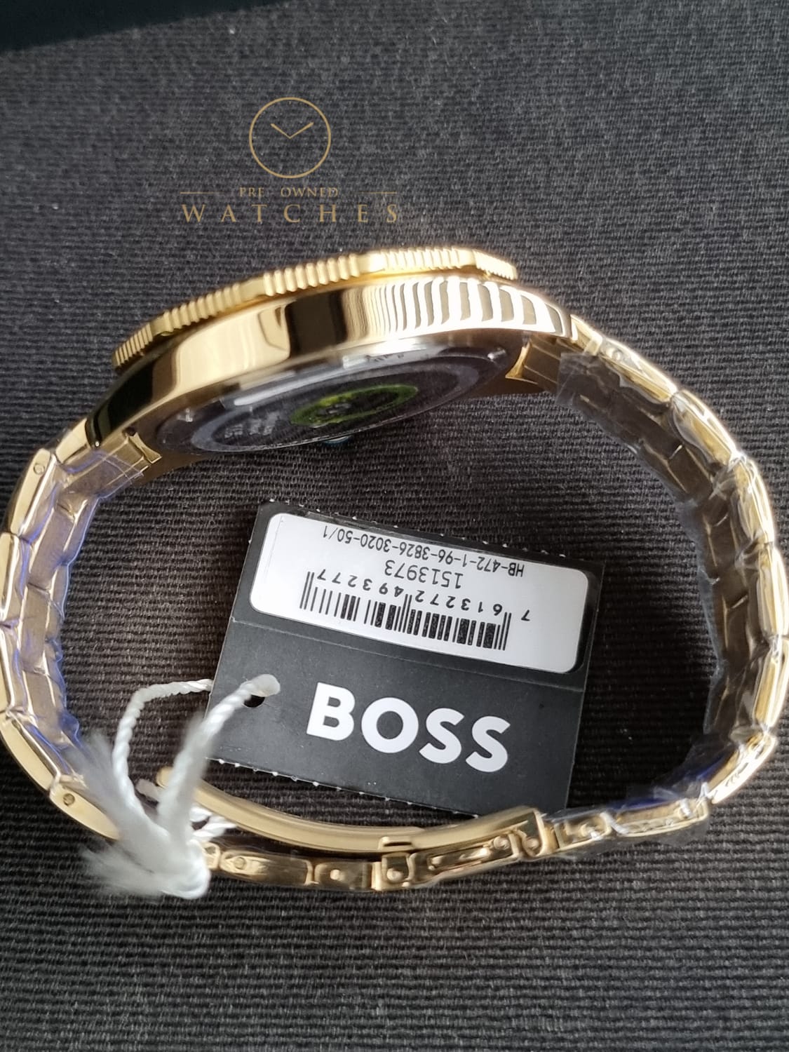 Hugo Boss Men’s Quartz Gold Stainless Steel Blue Dial 44mm Watch 1513973 - Image 8