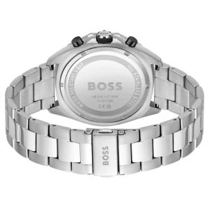 Hugo Boss Men’s Quartz Silver Stainless Steel Green Dial 44mm Watch 1513951 - Image 2