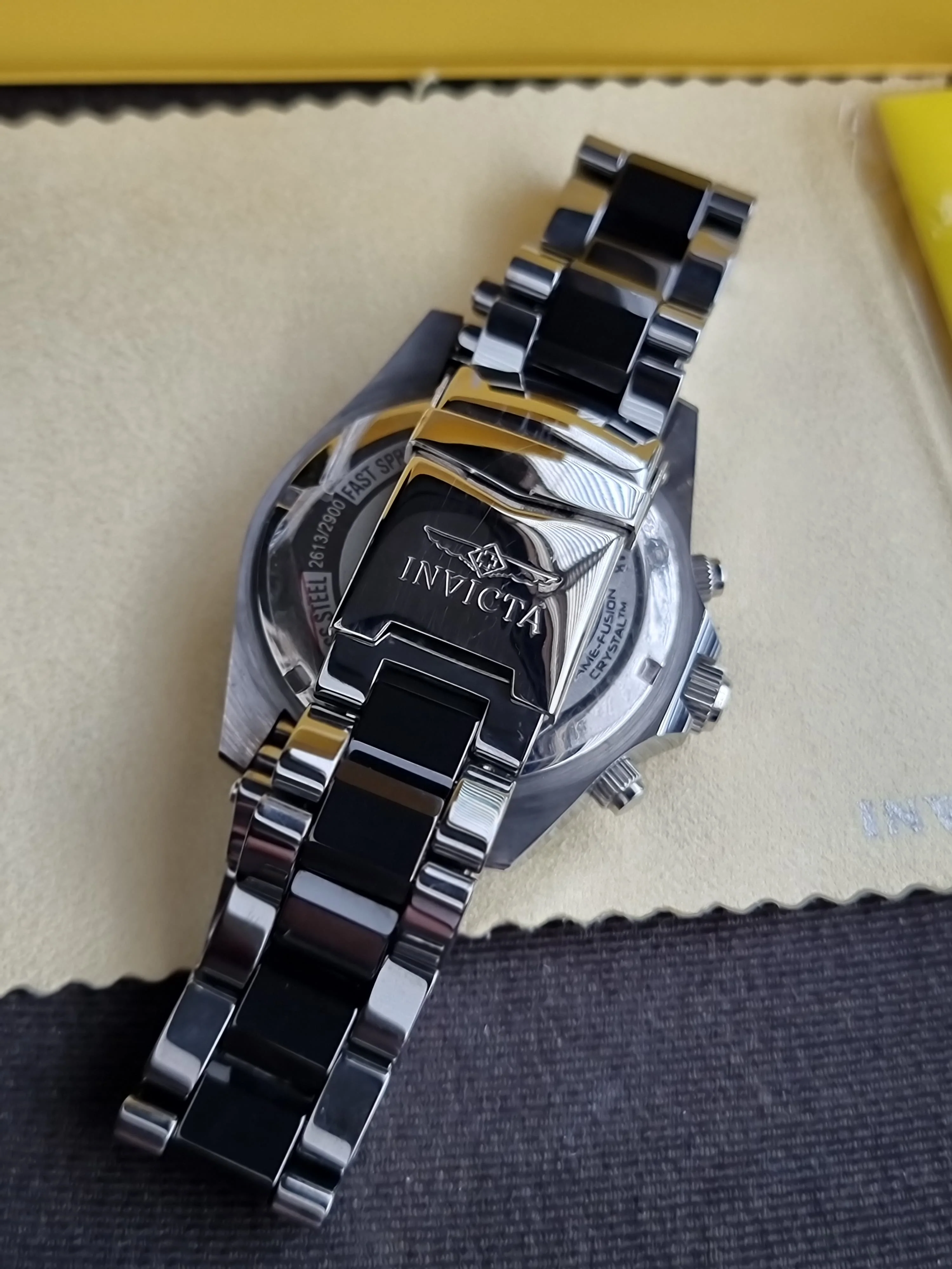 Invicta 1248 Men's Tungsten Gents Watch Quartz Watch - Image 4