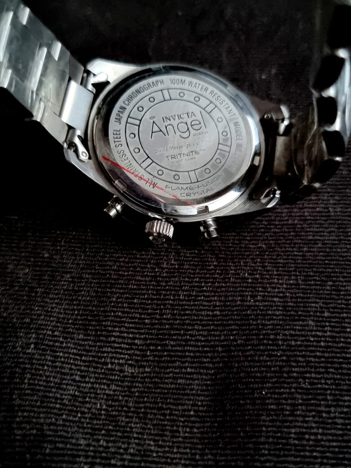 Invicta 21419 Angel Quartz Multi Function Day Date GMT/Dual Time Womens Watch - Image 4