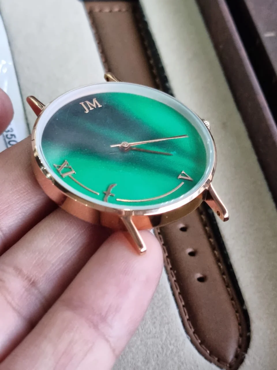 Jm Green Dial Ladies Watch - Image 2